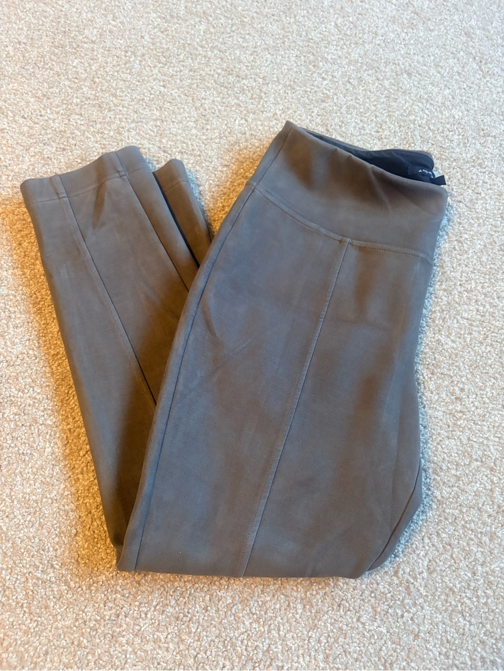Women's High-Waist Pants - Gray